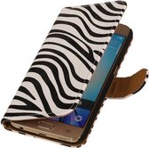 Samsung Galaxy J2 2015- Zebra Booktype Wallet Hoesje