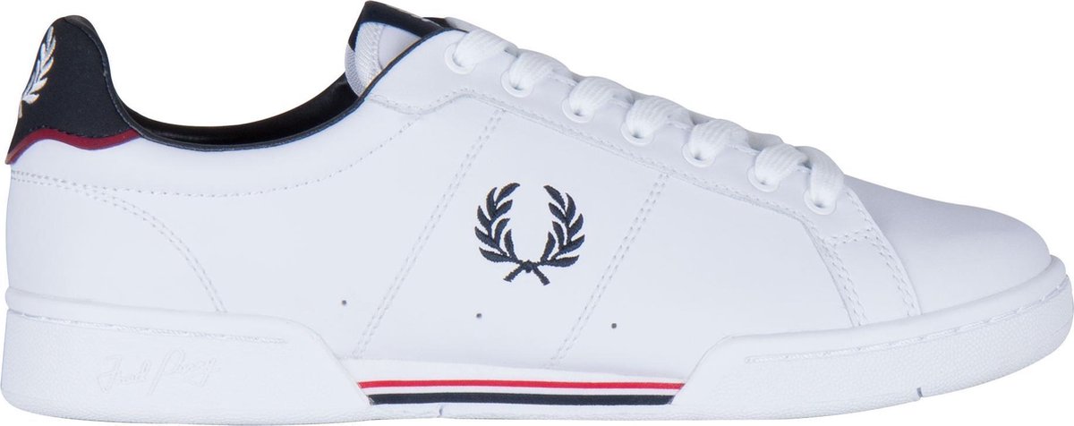 Fred Perry - B722 - Herensneakers Wit - 44 - Wit | bol.com