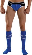 MisterB URBAN Football Socks Blue