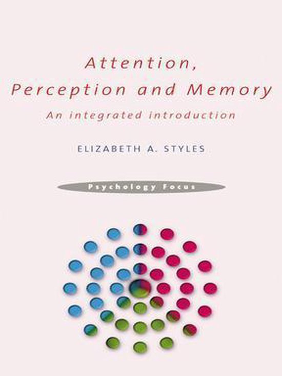 Attention, Perception and Memory - cover