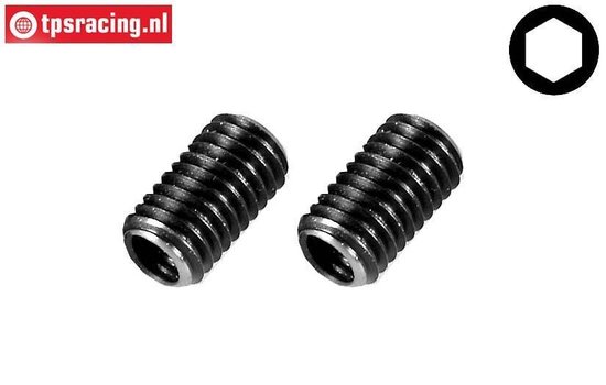 BZK- Inbus- Cilinderkopschroeven M2 x 25 RVS A2 - DIN 912 - 25 stuks