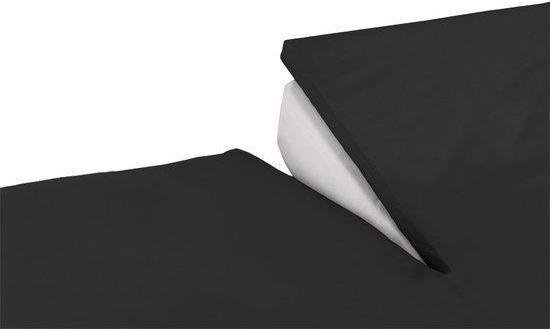 Capot supérieur coton 180 x 210 (99) noir BI-cran simple (jusqu'à 8 cm) Nightkiss
