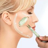 Jade gezicht roller + GRATIS Gua Shua steen ( TIJDELIJKE ACTIE! ) - Anti-Aging - Verbeterd de bloedsomloop- Jongere uitstraling