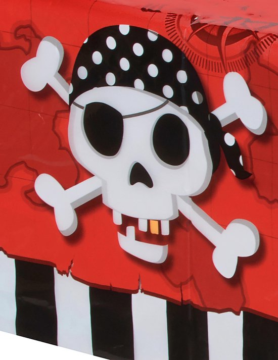 PROCOS - Piraten schatkaart tafelkleed - Decoratie > Tafelkleden, placemats en tafellopers - Procos