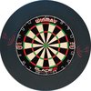 Afbeelding van het spelletje Winmau blade 5 incl. rubberen surround ring zwart en  ABC darts scorebord