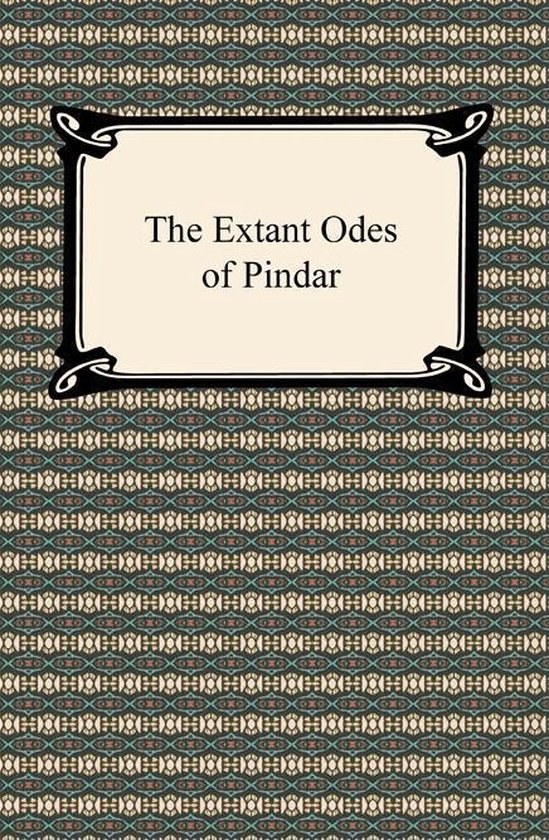 The Extant Odes of Pindar - cover