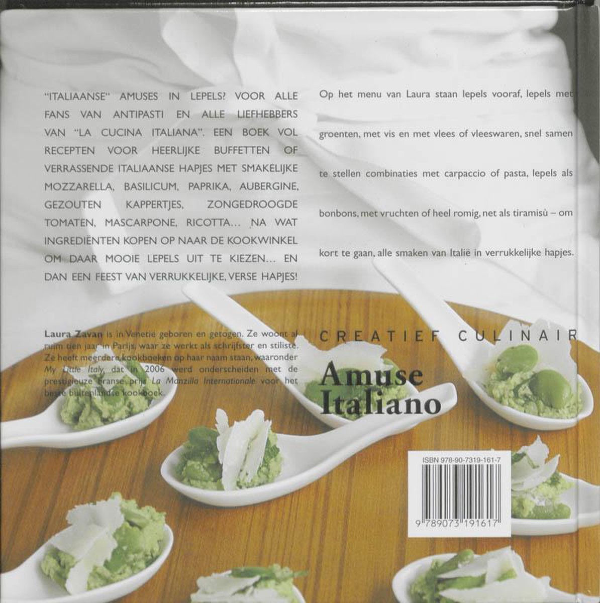 Creatief Culinair - Amuse Italiano - back cover