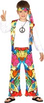 Costume de hippie | Déguisement enfant hippie enfant fleur | 10-12 ans | Costume de carnaval | Déguisements