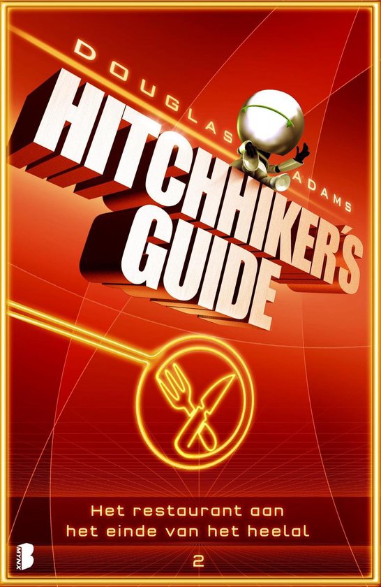 Cover van het boek 'Hitchhiker's guide deel 2' van D. Adams