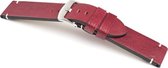 Horlogeband Bantoon Arosa Cherry - 24mm