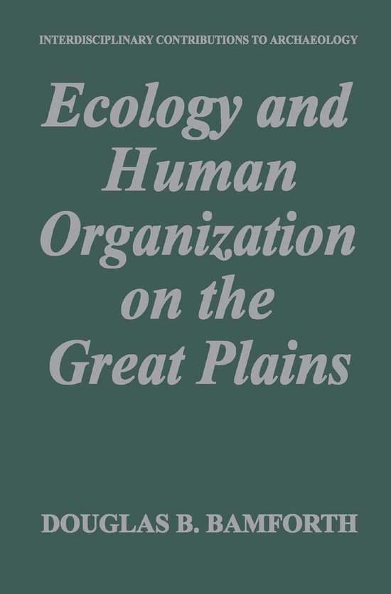 Interdisciplinary Contributions to Archaeology - Ecology and ... - cover