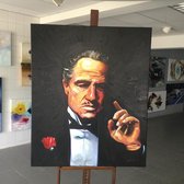 The Godfather - Handgeschilderd - Origineel