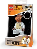 Lego: Star Wars - Admiral Ackbar Sleutelhanger met licht
