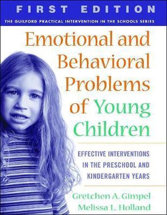 Emotional and Behavioral Problems of Young Children - cover