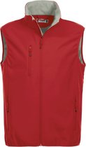 Clique Basic Softshell Vest 020911 - Mannen - Rood - M