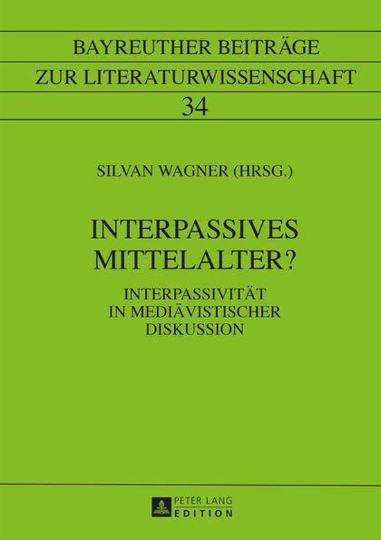 Bayreuther Beitraege zur Literaturwissenschaft 34 - Interpas ... - cover