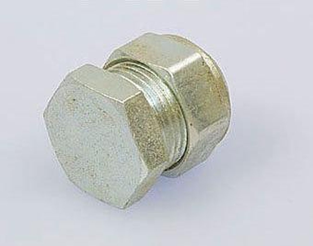Klem-Cv Eindkap 15Mm Plieger Label Rd