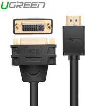 DVI (24+5) Female naar HDMI Male Adapter Kabel