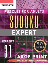 Sudoku Expert Puzzles for Adults Large Print