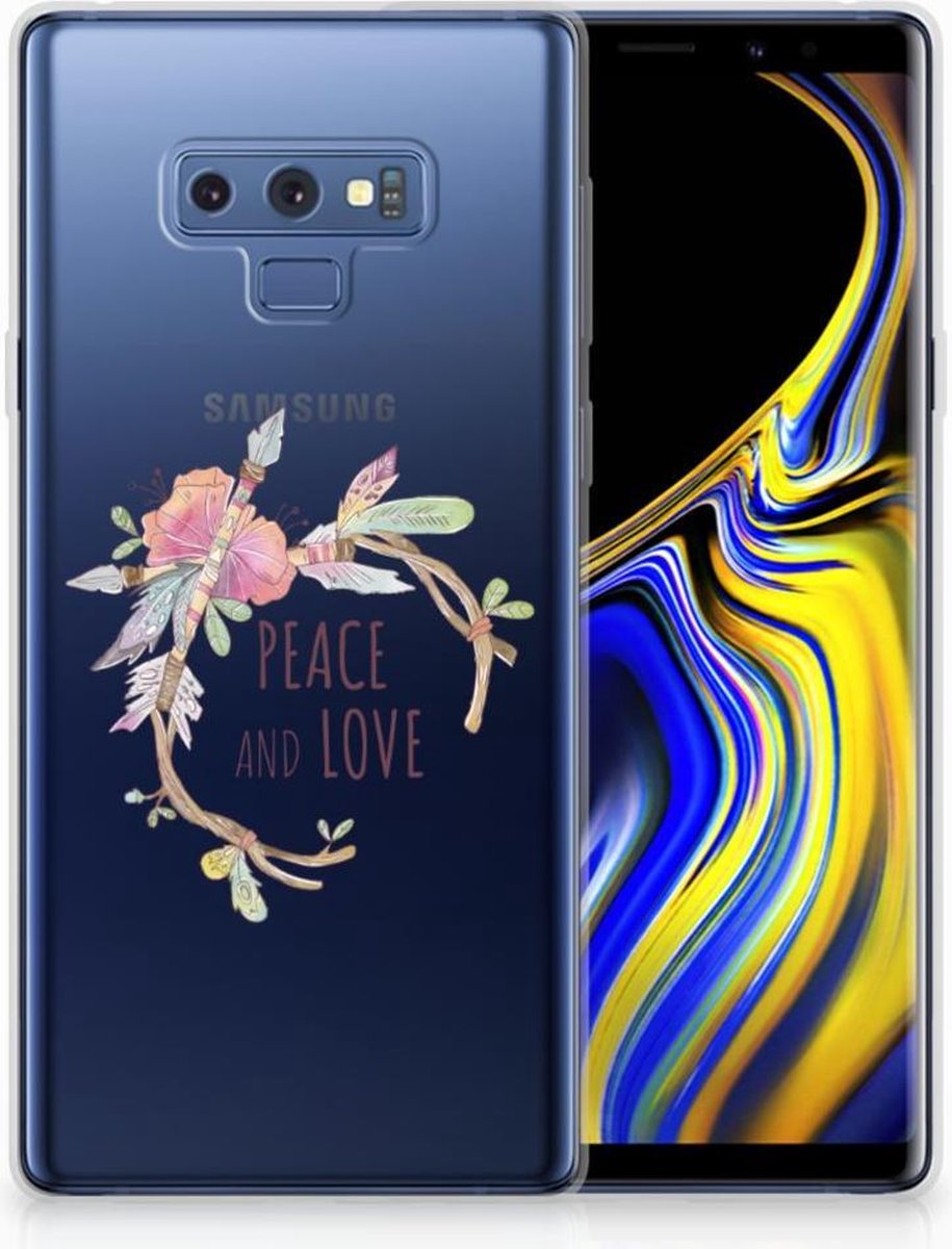 Samsung Galaxy Note 9 Telefoonhoesje met Naam Boho Text