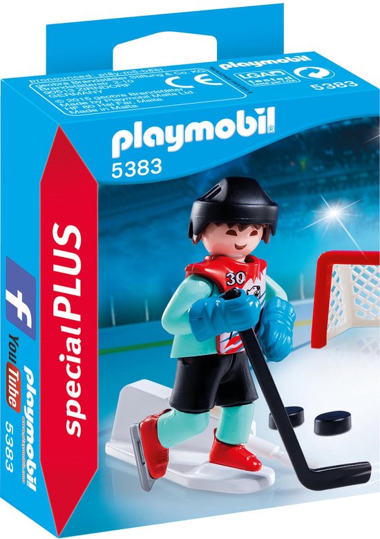 PLAYMOBIL Ijshockeyspeler - 5383 | bol.com