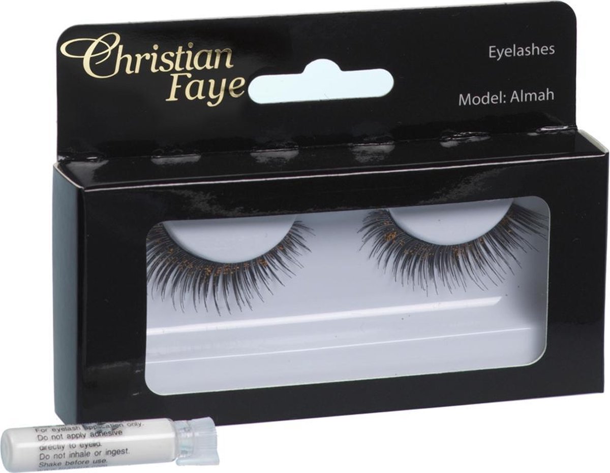 Goedkoopste Christian Faye - Eyelashes Almah w glue