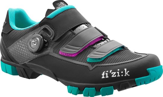 Fizik M6B MTB Schoenen Dames black anthracite green Schoenmaat EU 42 bol
