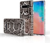 Xssive TPU Back Cover Case voor Samsung Galaxy S10 - Slangenprint