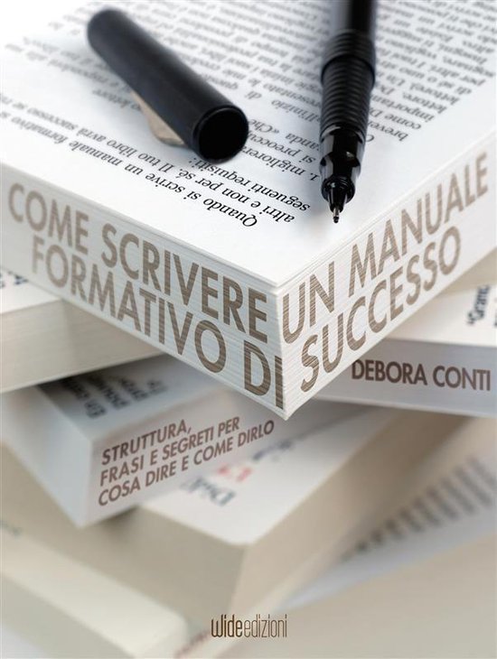 Come scrivere un manuale formativo di successo - cover
