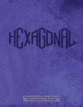 Hexagonal Graph Paper Notebook 1/4 inch hexagons - 160 pages