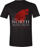 Game of Thrones  - The North Remembers Mannen T-Shirt - Zwart - XXL