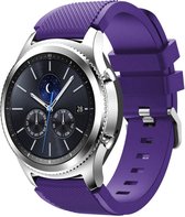 KELERINO. Siliconen bandje - Samsung Galaxy Watch (46mm)/Gear S3 - Paars