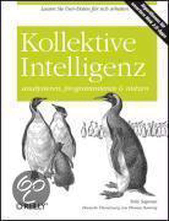 Toby Segaran Kollektive Intelligenz, Toby Segaran | 9783897217805 | Boeken | bol