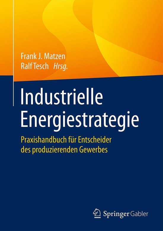 Business and Economics (German Language) - Industrielle Ener ... - cover