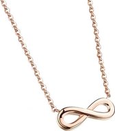 Collier Cilla Jewels Infinity plaqué or rose