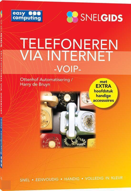 Cover van het boek 'Snelgids telefoneren via internet VOIP'