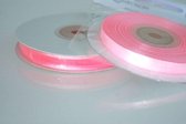 2 rollen organza lint 10 mm roze