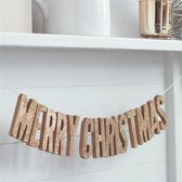 Letters Merry Christmas Rose Gold