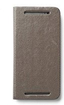 Zenus cover voor HTC One M8 Metallic Diary - Silver