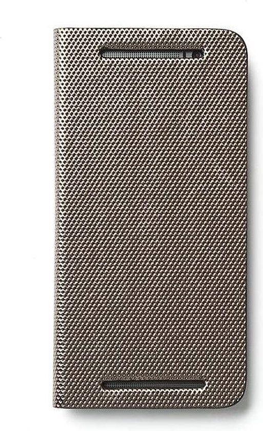 Zenus hoesje voor HTC One M8 Metallic Diary - Silver