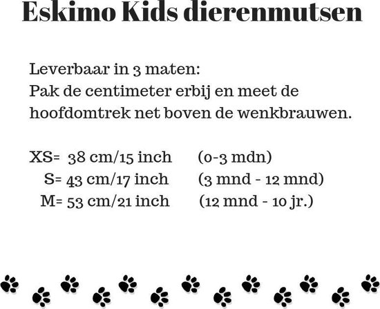 Bol Com Eskimo Muts Grizzlybeer M