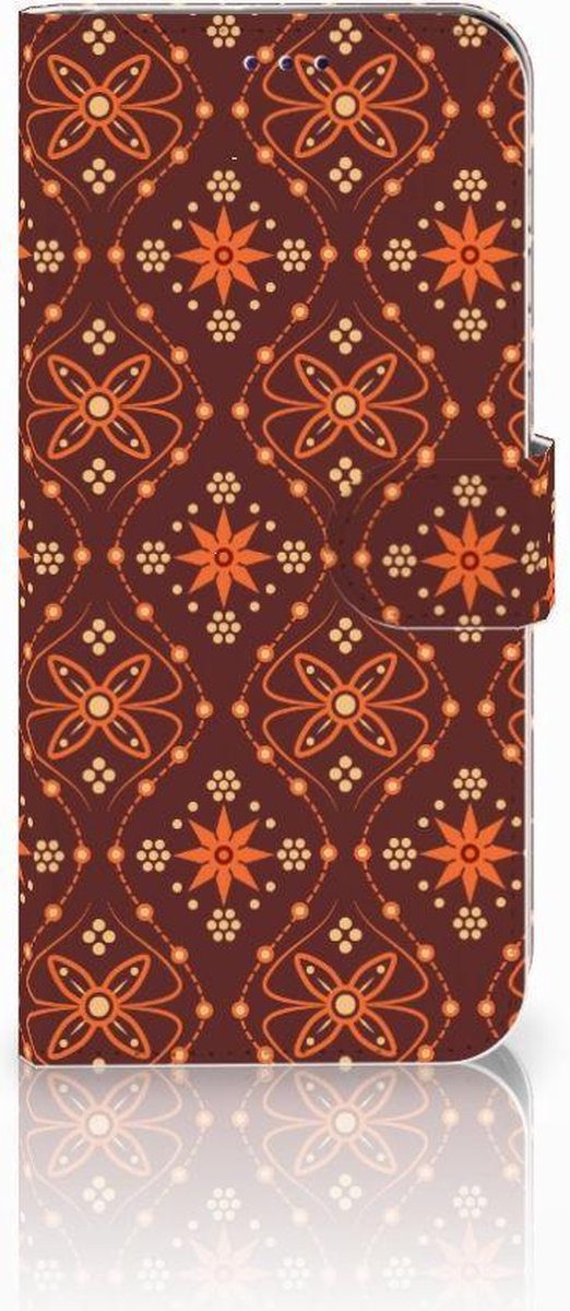 Samsung Galaxy A50 Telefoon Hoesje Batik Brown