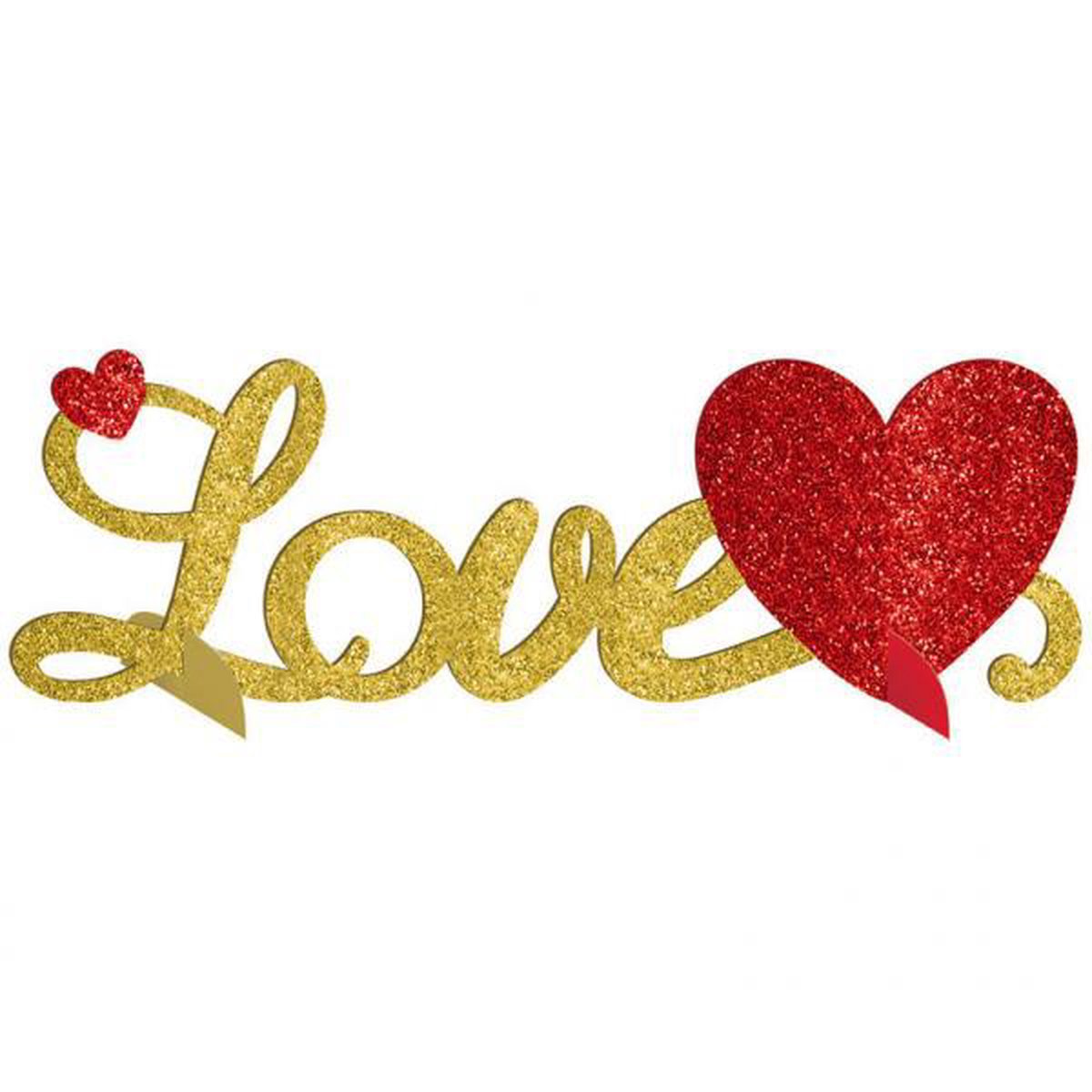 Tafeldecoratie love
