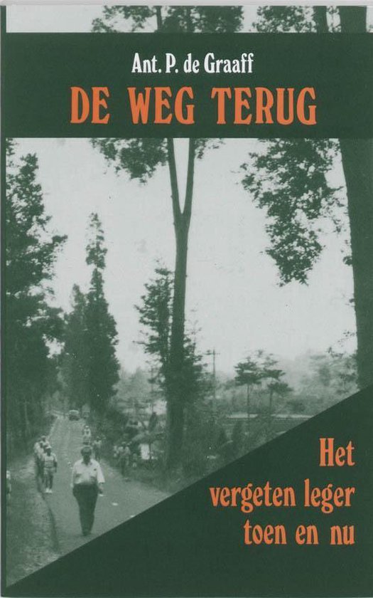 Cover van het boek 'De weg terug' van Ant. P. de Graaff