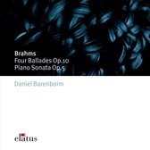 Brahms: Four Ballades Op. 10; Piano Sonata Op. 5