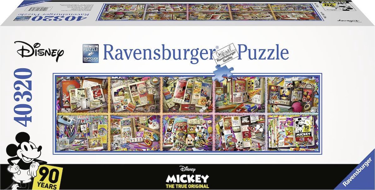 Ravensburger puzzel Mickeys 90ste verjaardag - Legpuzzel - 40000 stukjes |  bol