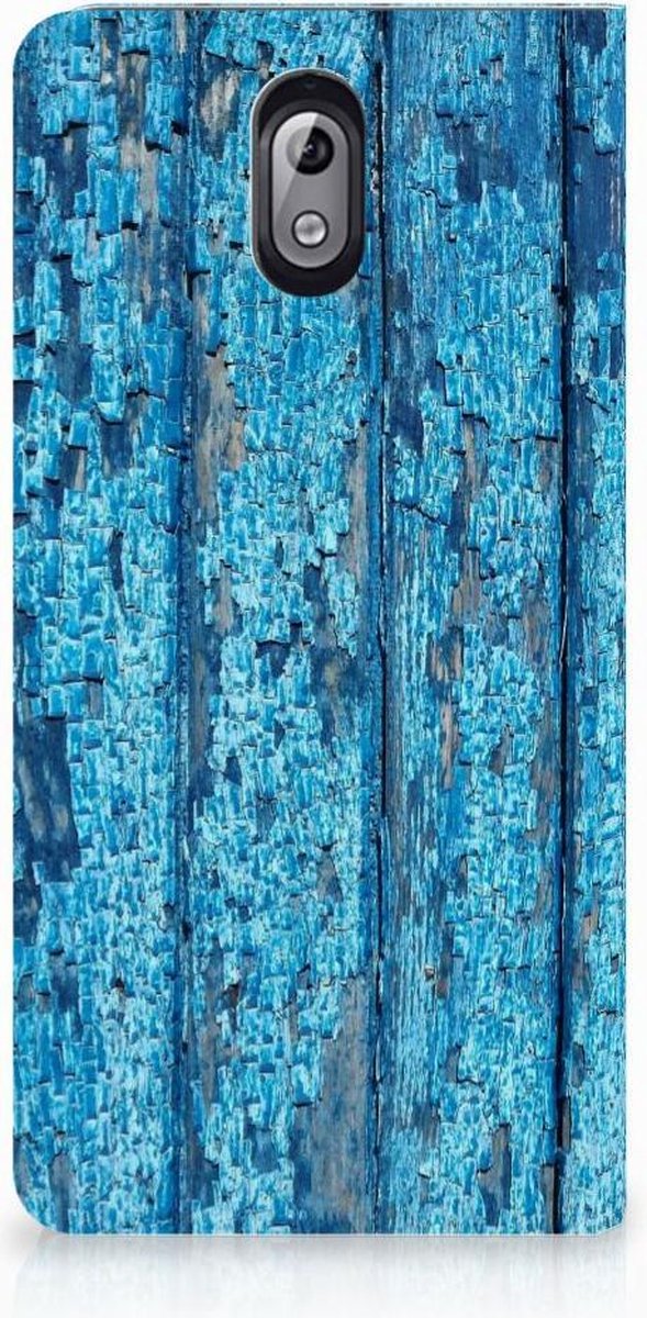 Nokia 3.1 (2018) Book Wallet Case Wood Blue