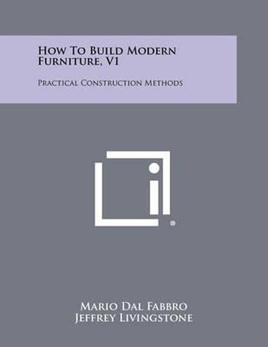 How to Build Modern Furniture, V1