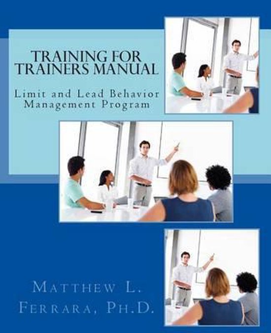 Limit and Lead- Training for Trainers Manual - cover