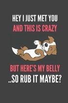 Hey I Just Met You And This Is Crazy But Here's My Belly ..So Rub It Maybe?
